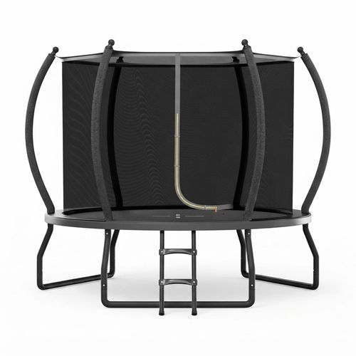 YUMPIE Outdoor Trampoline with Net and Ladder