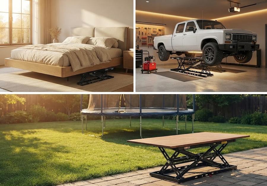 YUMPIE 7000 LBS Portable Car Lift